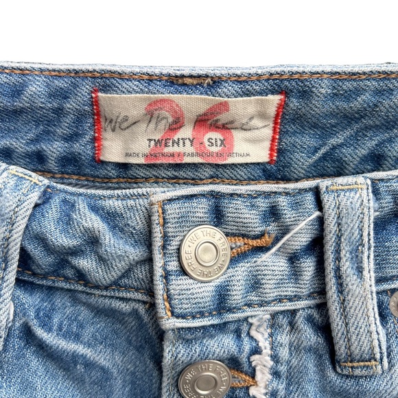 Free People We The Free Romeo Rolled Cut Off Shorts - Picture 12 of 12